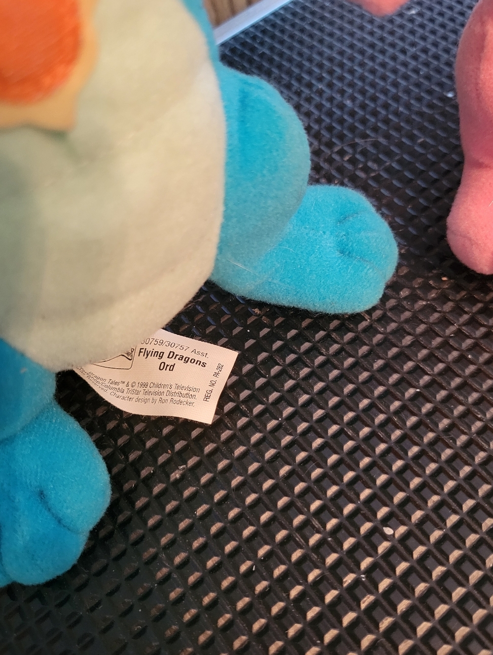 1999 DragonTales Cassie and Ord Plushes - Picture 2 of 5